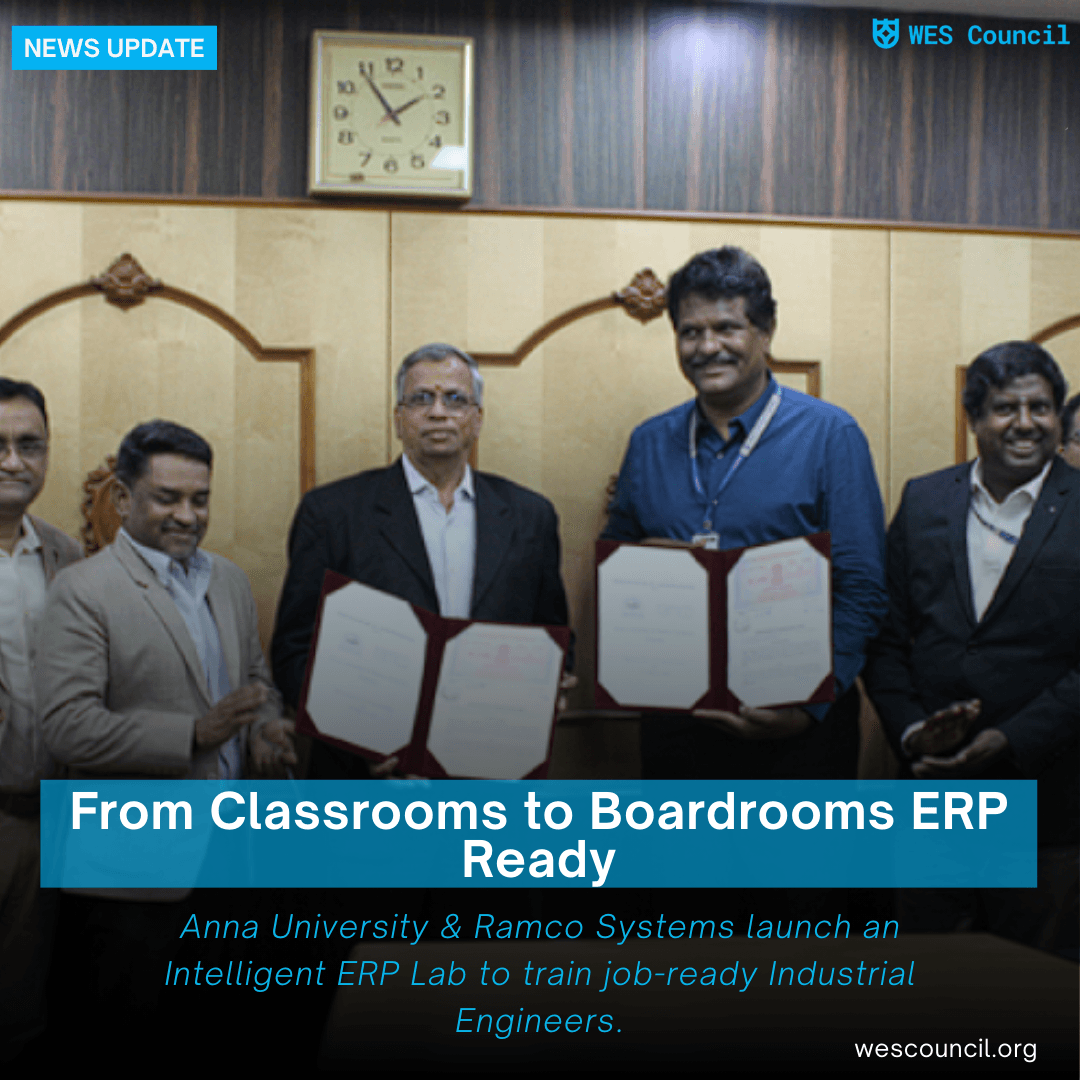 Anna University & Ramco Systems Sign ERP Lab MOU | WES Council Blog