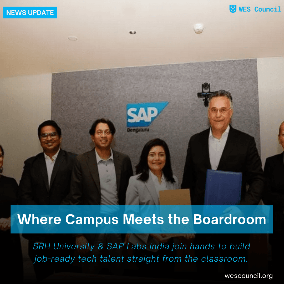 SRH University & SAP Labs India Sign MoU