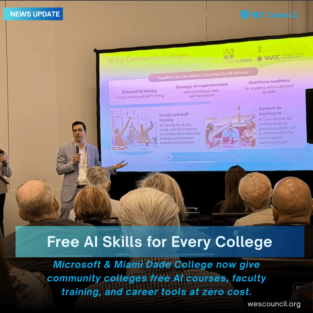Microsoft & NAAIC Bring Free AI Training to Colleges
