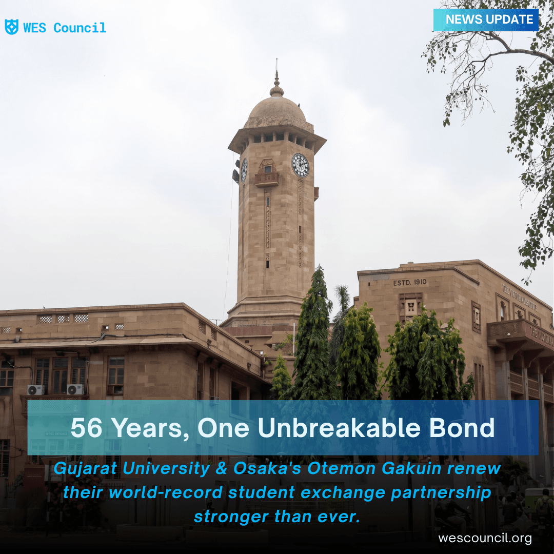 Gujarat University Renews 56-Year MoU with Osaka
